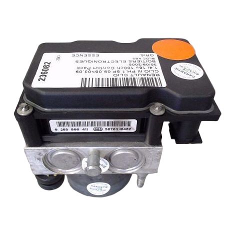 Unite Hydraulique Abs RENAULT Clio III Ph.1 05-09 [PRODUIT D'OCCASION]♻️7701209606 (1/4)