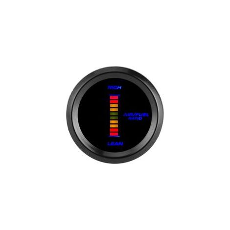 Jauge universelle de rapport de carburant d'air bleu indicateur LED mètre 52mm Dia Instrument automatique (1/5)