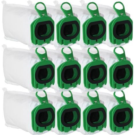 12 Sacs d'Aspirateur pour Vorwerk Sac À Poussière de Rechange pour Kobold VB100 Aspirateur (1/5)