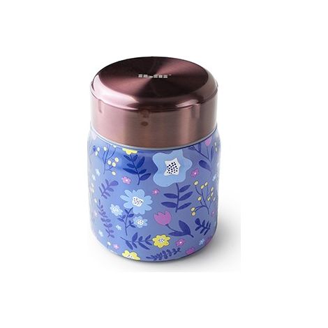 THERMOS SOLIDI INOX DECORO TULIPANO