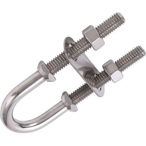 Boulon en U Marine Œil d'Arc 304 Acier Inoxydable Argent Antirouille Quincaillerie Bateau Yacht (1/5)