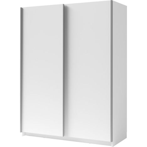 Armadio 2 porte scorrevoli - Collezione GOZU - Colore bianco - 180 x 198 x 62 cm (1/5)