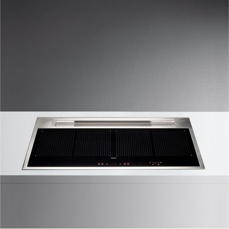 Falmec SINTESI3430. Colore del prodotto: Nero, Posizionamento dell'apparecchio: Superficie piana, Tipo di piano cottura: Piano cottura a induzione. Tipo di controllo: Touc... - - CUZW90.00P8ZZZI460F (1/4)