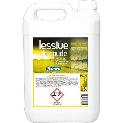 Lisciva di soda 5l. - Onice