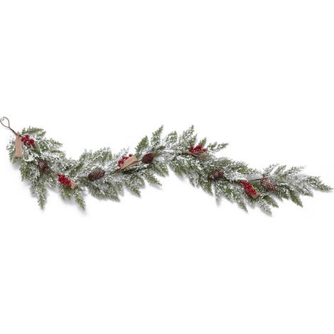 GARRYFIZH Couronne de Noël décorative pour la maison
