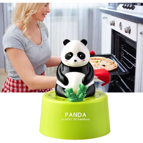 Niedlicher mechanischer Küchentimer mit Tiermotiven, 60-Minuten-Countdown-Timer mit visueller Anzeige – ideal für Feiertage, als Geschenk, zum Kochen, Backen, Lernen, Sport und als Dekoration. Modell: (1/5)