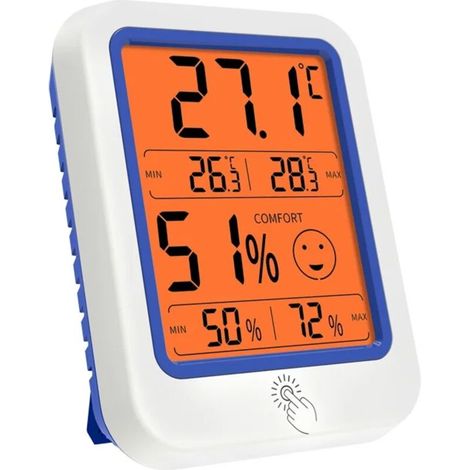 Hygromètre Numérique Intérieur Thermomètre D'ambiance et Indicateur (1/3)