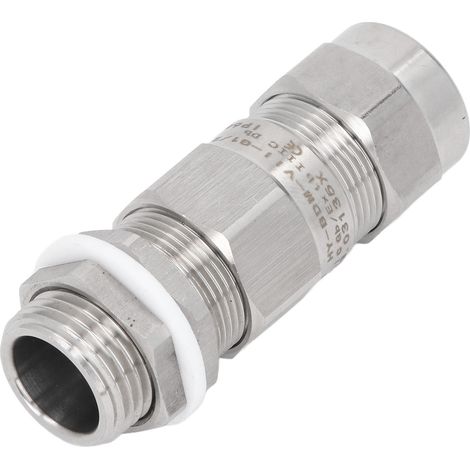 Presse-étoupe étanche G1/2, en acier inoxydable 304, protecteur blindé à double étanchéité contre les explosions (1/5)