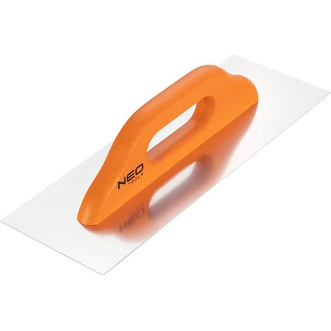 Paleta recta, 380 x 128 mm, mango de madera
