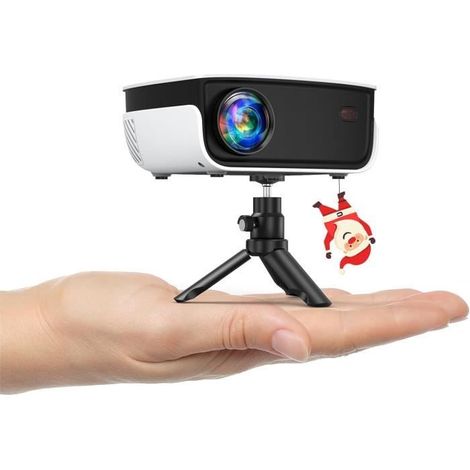 Filiyano-Mini vidéoprojecteur - HOPVISION - 1280x720 - 7500 lumens - Compatible iOS/Android (1/4)