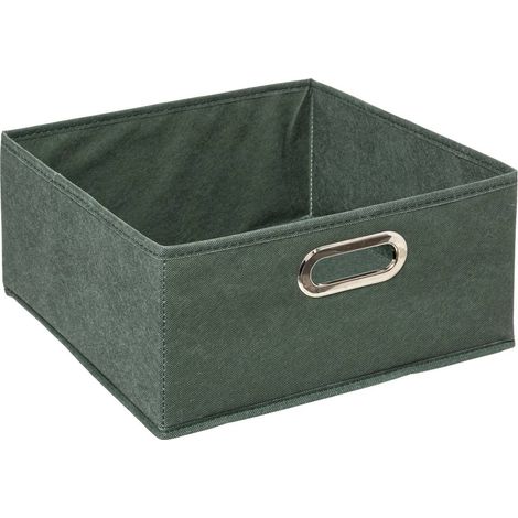Scatola portaoggetti 31x15 cm kaki