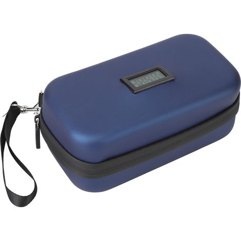 Sac de transport isotherme pour insuline avec affichage température, pochette de voyage diabétique, étui réfrigérant pour produits cosmétiques et soins. (1/5)