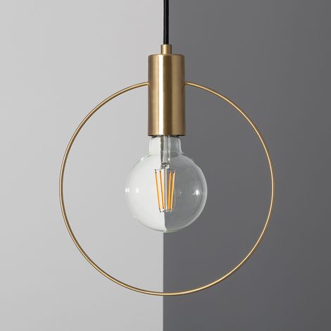 Lampada a Sospensione Metallo Mini Otos Oro (1/5)