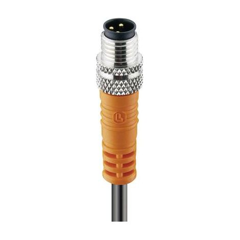 Lumberg Automation 43640-1 Connettore confezionato per sensore o attuatore M8 Spina dritta 2.00 m Numero di poli: 3 1 p