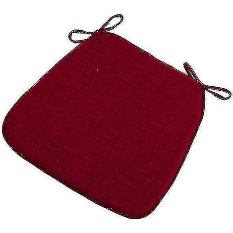 Sangle de fixation pour coussin de chaise, adaptée aux chaises de salle à manger - Coussin de chaise de cuisine antidérapant en mousse à mémoire de forme 2025 (1/5)