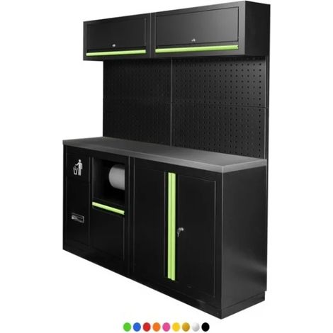 JBM SERIE590 Composizione arredo officina - Verde