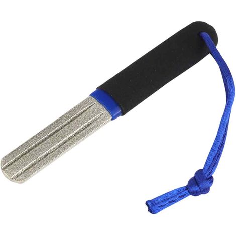 Aiguisoir Pour Fléchettes - À Double Face En Diamant - Design En Rainure En V - Portable Et Léger - 1 Pièce (1/5)