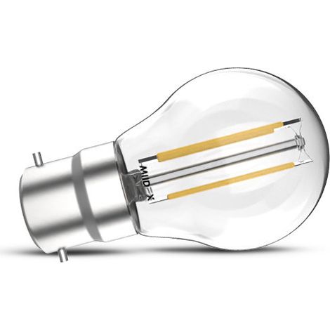 Ampoule LED B22 G45 Filament 4W 4000K Miidex Lighting®