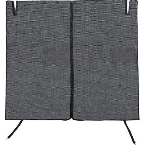 Magnetisches Moskitonetz für Heckklappe, atmungsaktiv, 150 x 150 cm, schwarz, für Anhänger, Fahrzeugzelt, Camping, Picknicks, Reisen, vielseitig einsetzbar (1/5)