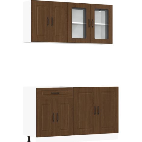 Maison Exclusive - Conjunto de armarios de cocina de 4 piezas "Ka