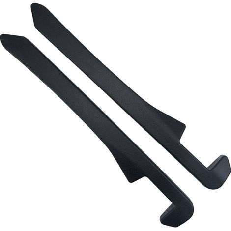 Ahlsen Lot de 2 coussins de remplissage d'espace de siège de voiture universels pour combler l'écart entre le siège et la console, empêche les objets de tomber