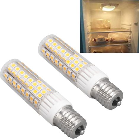 Ampoule LED E17, 100 LED 2835, ampoule pour four à micro-ondes, équivalente à une ampoule incandescente de 45 W, compatible avec les ampoules pour four à micro-ondes Whirlpool, Mettiger, GE, Kenmore e (1/5)