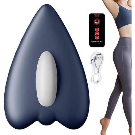 Masajeador de suelo pélvico, entrenador de vibración EMS unisex con cojín de aire y calefacción, 4 niveles de intensidad para el control y la recuperación de la vejiga. (1/5)