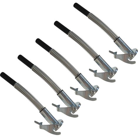 5x Ausgießer flexibel mit Sieb für Metallkanister silber Jerrycanverschluss (1/4)