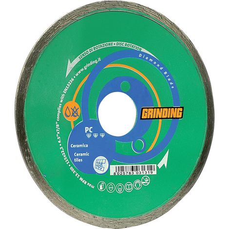 1PZ GRINDING DISCO CORONA CONTINUA.DIAMETRO MM.115 MOD.PC X CER (1/2)