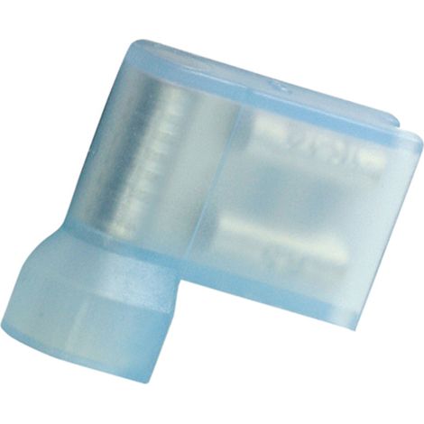 Cosse faston RS PRO, Isolé, Bleu (1/3)