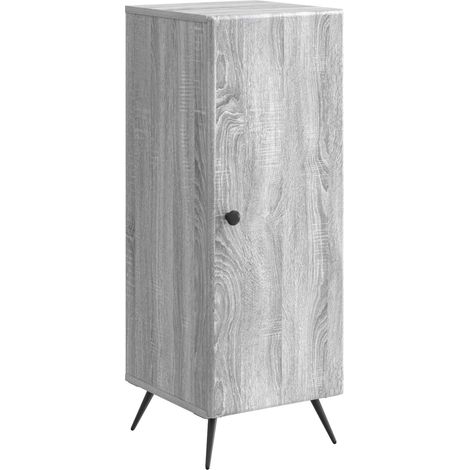 Sideboard Graues Sonoma 33 x 34,5 x 90 cm Holzwerkstoff vidaXL