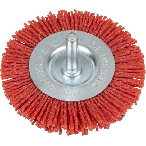 Sealey NFBC75 75mm Nylon Filament Circular Brush with 6mm Shaft (1/5)