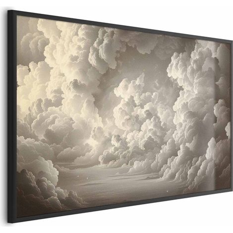 Poster – Das Flüstern erleuchteter Wolken: Sanftes Lichtspiel im Theater des Himmels (1/4)