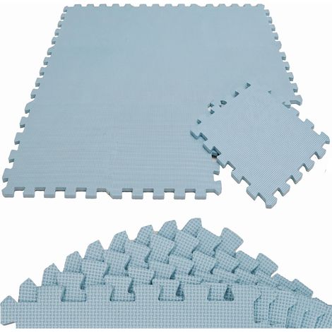 9 Teile Spielmatte Baby Puzzlematte - 30x30 Krabbelmatte Bodenmatte Kinderzimmer