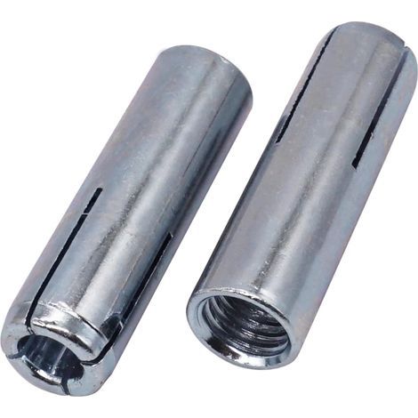 Lot de 30 ancrages M12 x 50 mm, manchon de boulon d'expansion, chevilles murales, ancrage pour béton (1/5)