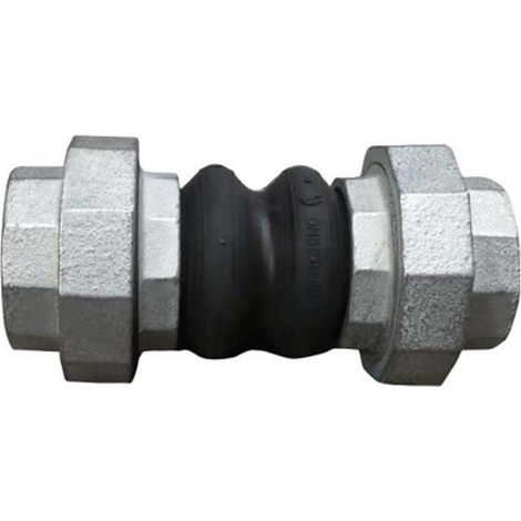Compensateur de dilatation EPDM PN16 - Femelle/Femelle BSP - Série 1504 15x21 - Long 200