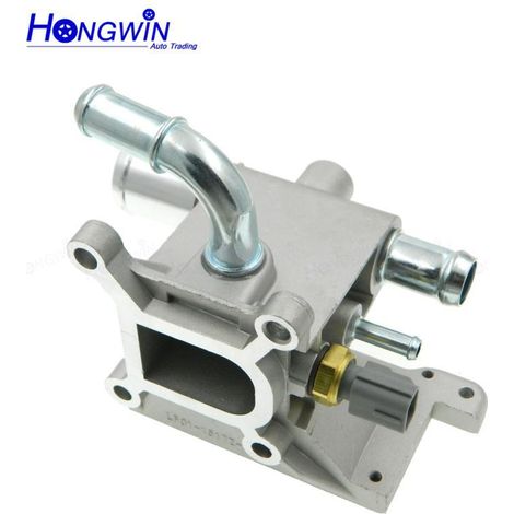 Passend für Ford-Motorkühlmittelthermostatgehäuse mit Auslass + Sensor LF01-1517Z- (1/4)