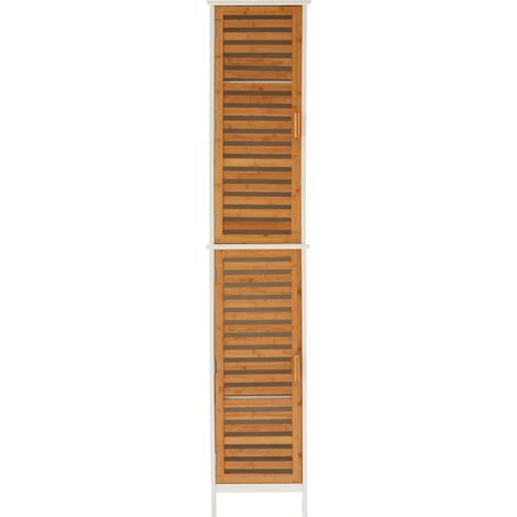 Premier Housewares 2 Single 4 Inner Shelves Standing Cabinet (1/5)