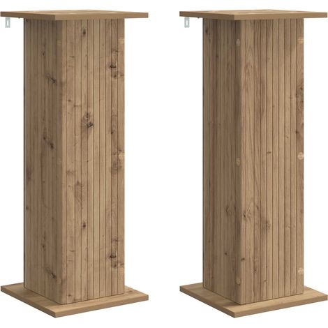 Maison Exclusive - Supporto per piante 2 pcs Rovere Artigianale
