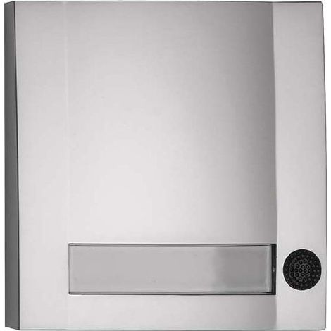 Bout pouss lumineux +pe alu/ URMET 51113