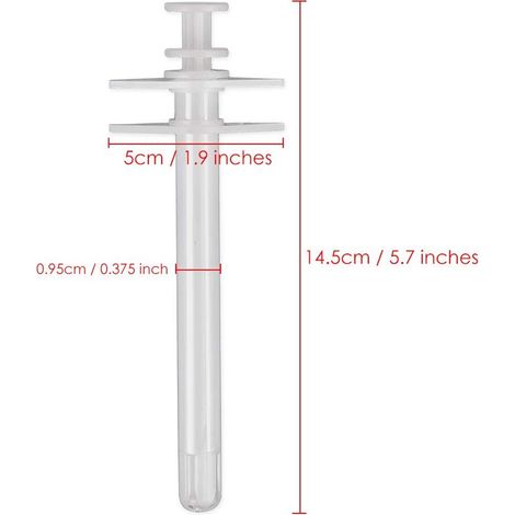 Lance Pilule Chat Chien 2 Pièces en Plastique Pet Pill Poppers Handy Durable Pet Pill Distributeur Tablettes médicales Outil d'alimentation pour Chiens et Grands Chats (1/4)