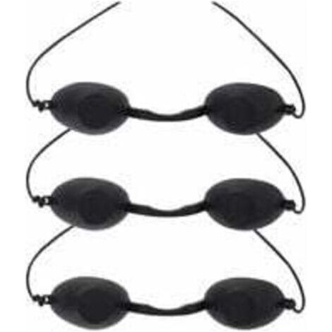 pair 3 Pcs Lunettes de Protection UV, Lunettes Solarium Lunettes Protection UV Conviennent pour la Beauté Laser IPL Convient à la Clinique de Beauté ou à la Maison (1/3)
