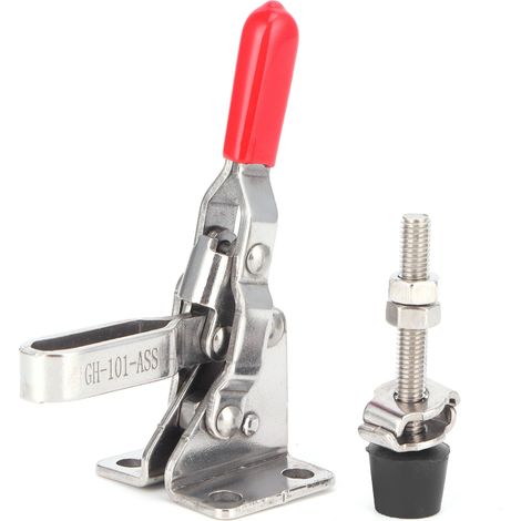 Pince à levier en acier inoxydable, fixation rapide 60kg, outil de serrage manuel pour établi (1/5)
