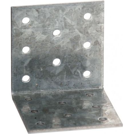 Simpson Strong Tie – Équerre de fixation 62.5x62.5mm – Épaisseur 2.5mm – Pour bois dur et béton armé – Fixation robuste pour chantiers (1/8)