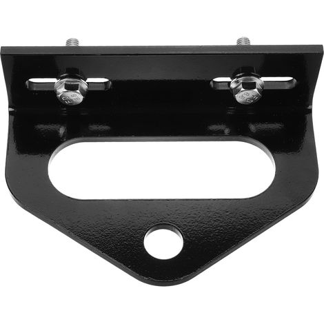 Attelage de Tondeuse à Gazon Noir en métal avec vis, Accessoire remorque pour Jardin, adapté aux tondeuses autoportées, Installation aisée et mobilité optimisée (1/5)