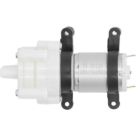 Pompe à eau 12V CC, pompe à membrane auto-amorçante pour eaux usées, compatible avec moteur domestique 385, support en PVC, hauteur de refoulement de 3 mètres. (1/5)
