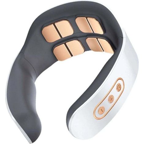 Masseur cervical Konka multifonction - Compression chaude épaule et cou - Chauffage électrique - Modèle 813