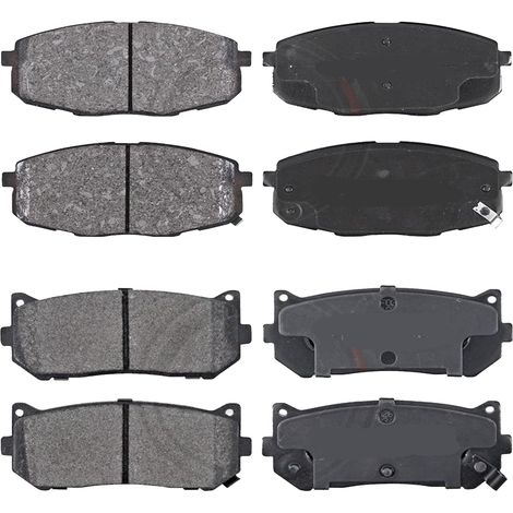 KIT PASTIGLIE FRENO ANTERIORI E POSTERIORI compatibile con KIA CEE'D , SPORTWAGON, PRO CEE'D (JD) / PASTIGLIE FRENANTI AUTO OEM FDB1869 FDB4613 FDB4984,FDB4833 / SOSTITUZIONE DIRETTA / BASSA POLVERE /