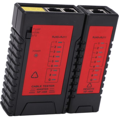 NF-468 Tragbarer Leitungsfinder für Telefonsysteme und Computernetzwerke (1/5)
