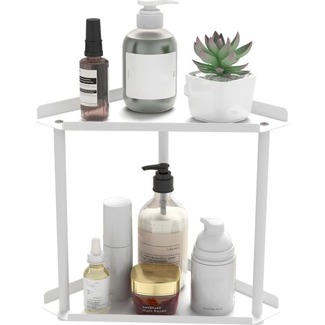 Étagère de rangement, étagère à épices, étagère de salle de bain à poser, étagère sur pied, étagère de rangement pour comptoir, idéale pour cuisine